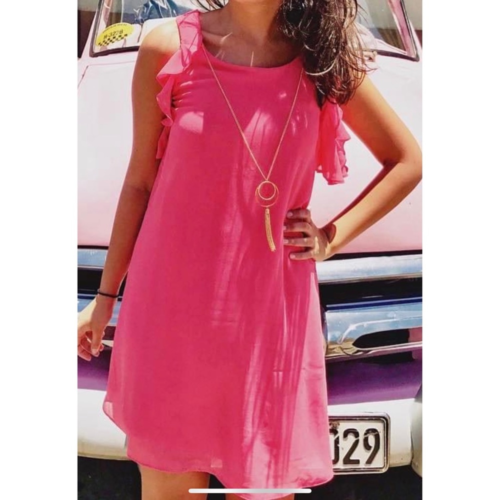 Pink Frill Dress ($30 with bundle)
